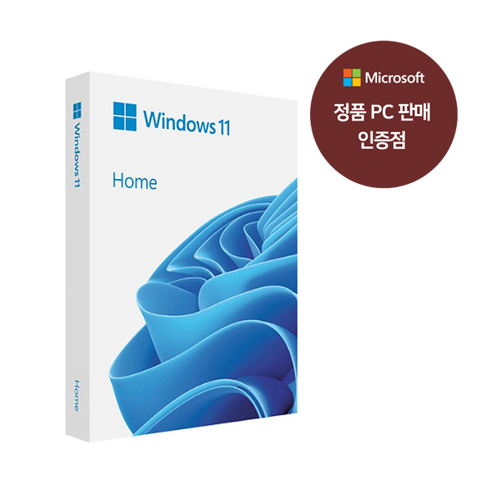 부품 : Microsoft Windows 11 Home (처음사용자용 한글)의 썸네일 이미지